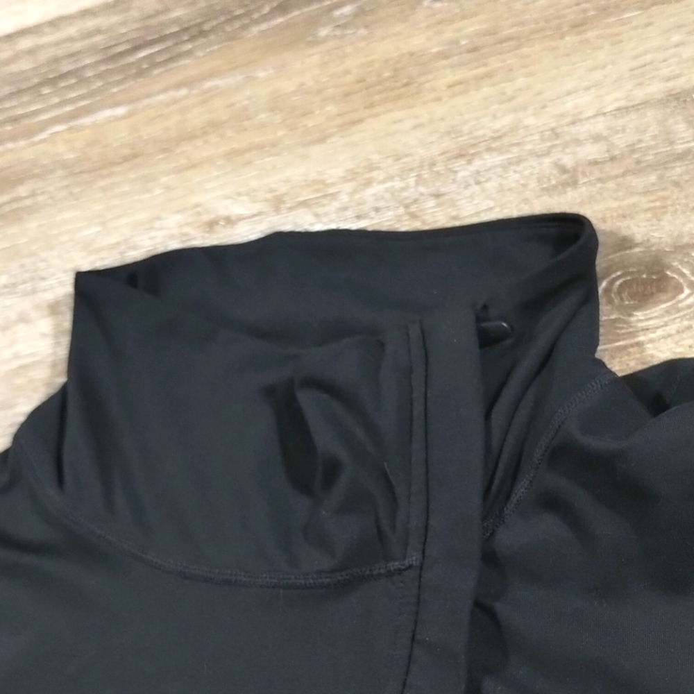 Gap BodyFit Long sleeve Athletic Jacket Black zip up - Picture 4 of 16